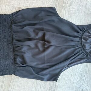 Elegant Black Sleeveless Top